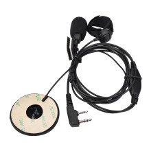 Finger PTT Radio Motorbike Headset K Helmet Earpiece