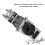 Vehicle Antenna Mount Bracket Silver Adjustable 4