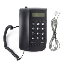 Hotel Business Phone Extension No Caller ID Black