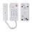 Wall Mount Landline Phone No Caller ID White 3