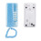 Wall Mount Landline Phone No Caller ID (Blue) 3