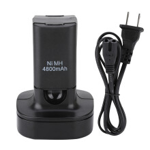 Xbox 360 Slim Rechargeable Batteries 4800mAh 3.7V with Charging Cable