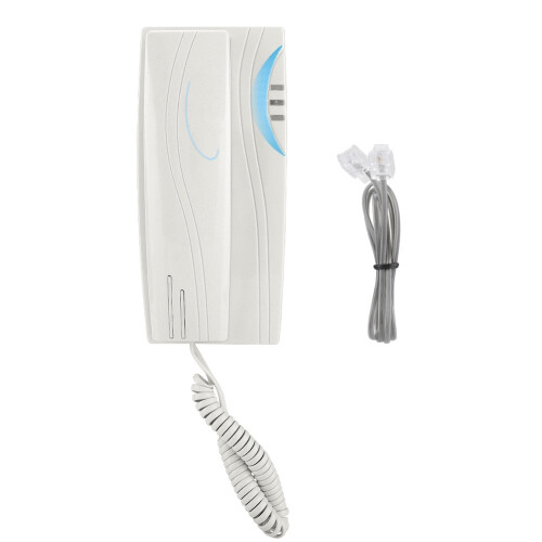 Mini Wall Mounted Desktop Dual Use Landline Telephone White