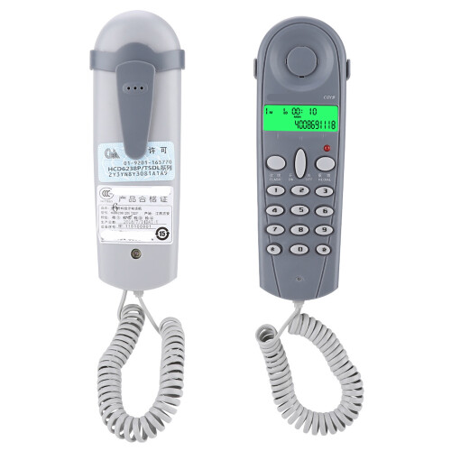 C019 Wired Phone Line Tester Lineman Butt Check Cable Tool Blue Grey 1