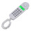 C019 Wired Phone Line Tester Lineman Butt Cable Tool Grey White 5