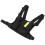 Bright Yellow Chest Harness Front Pack Pouch for WalkieTalkie 2