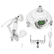 MS-8315A EU Retro Landline Phone Silver Gemstone Backlight