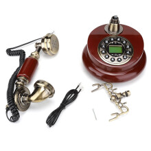 MS-6100B European Retro Push Button Telephone Dial Desk Phone