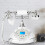 MS-8315A EU Retro Landline Phone Silver Gemstone Backlight 4