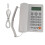 Handsfree Phone Caller ID Beige White 1