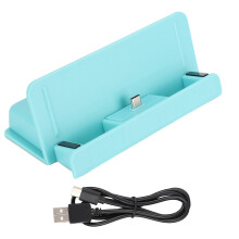 Switch Lite Type C Recharge Stand Charger (Blue)