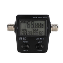 RS50 Portable LED Digital SWR Watt Meter Backlight