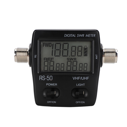 RS50 Portable LED Digital SWR Watt Meter Backlight