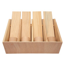 Wooden Dog Puzzle Toy IQ Training Interactive Treat Puzzle Reduces Boredom