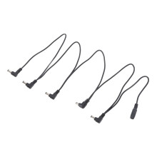 Universaler Gitarreneffektpedal Stromverteiler-Kabel 1 auf 5 Wege Daisy Chain