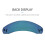 Replacement Helmet Visor for LS2 FF352/384/351/369/802 Full Face Motorcycle Wind Shield 28cm 6