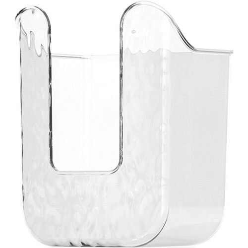 Acrylic Wet Dispenser Space-Saving Wet Box, Functional Storage Container, Wet Storage Holder, Clear Wall-Mount 1