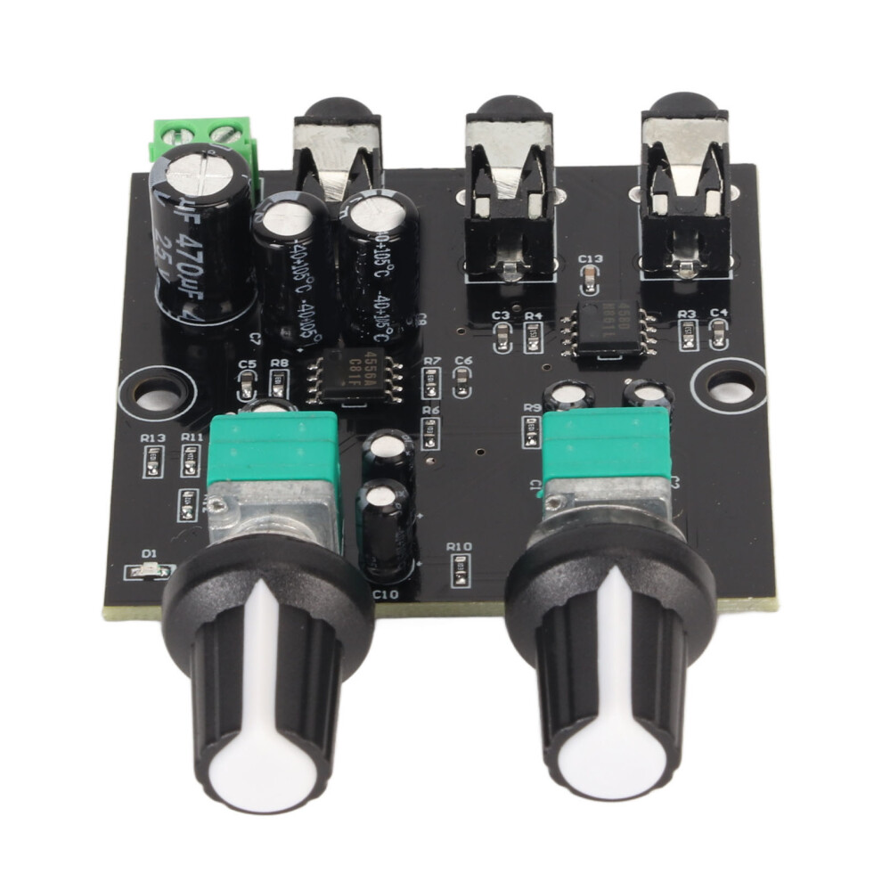 Stereo Mixer Module 2-In/1-Out Dc 5-12V Headphone Amplifier 7891352520116