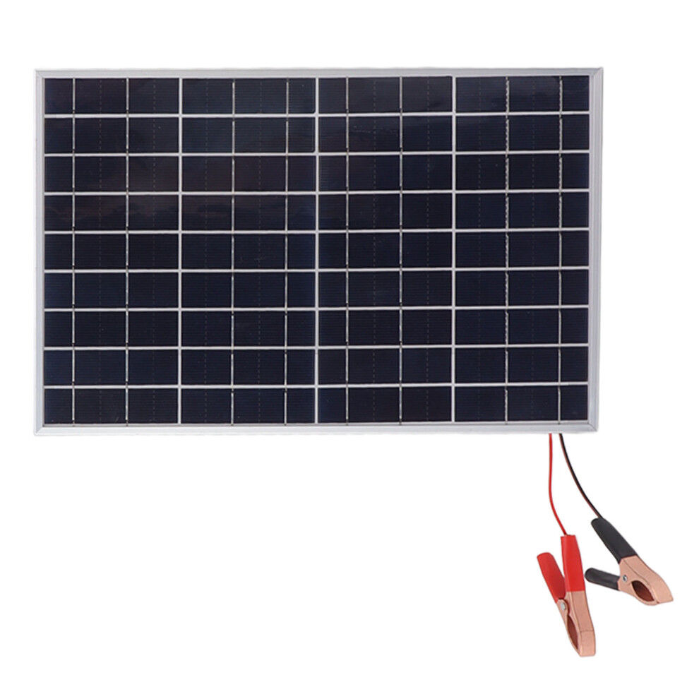 15W 18V Polycrystalline Solar Panel Kit For Car Rv Marine Outdoor Use 7901352520808