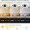 E27 Mini Modern Ceiling Fans With Lights, 3-Speed Remote Control, Dimmable LED Lamp, 30cm White 3