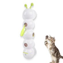 Smart Motion Cat Toy With Worm Design, Indoor Wall Mount Cat Toy, Door Window Install 1pc