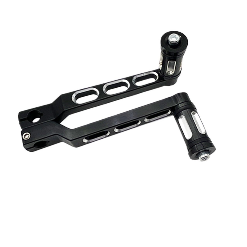 Driver Rest Pedal Harley Touring Heel Toe Shift Levers Shifter Pegs Compatible Road King Electra Glide Road Glide Softail Flst Flht Fl(A) 9354506176037