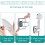 Adjustable Shower Head Holder Replacement 360 Degree Rotation No-Drill Wall-Mount Universal 1/2 Inch Interface Bracket 3