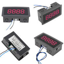 Industriezähler digital 4-stellig 0-9999 LED Panel Meter Auf/Ab Rote Anzeige