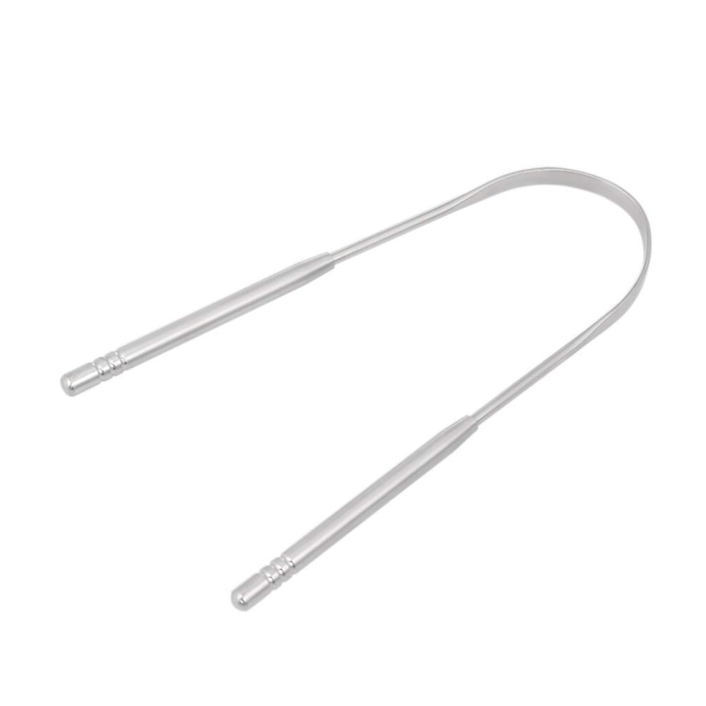Tongue Scraper Stainless Steel Coated Tongue Cleaner For Breath Freshening Oral Hygiene Tools
