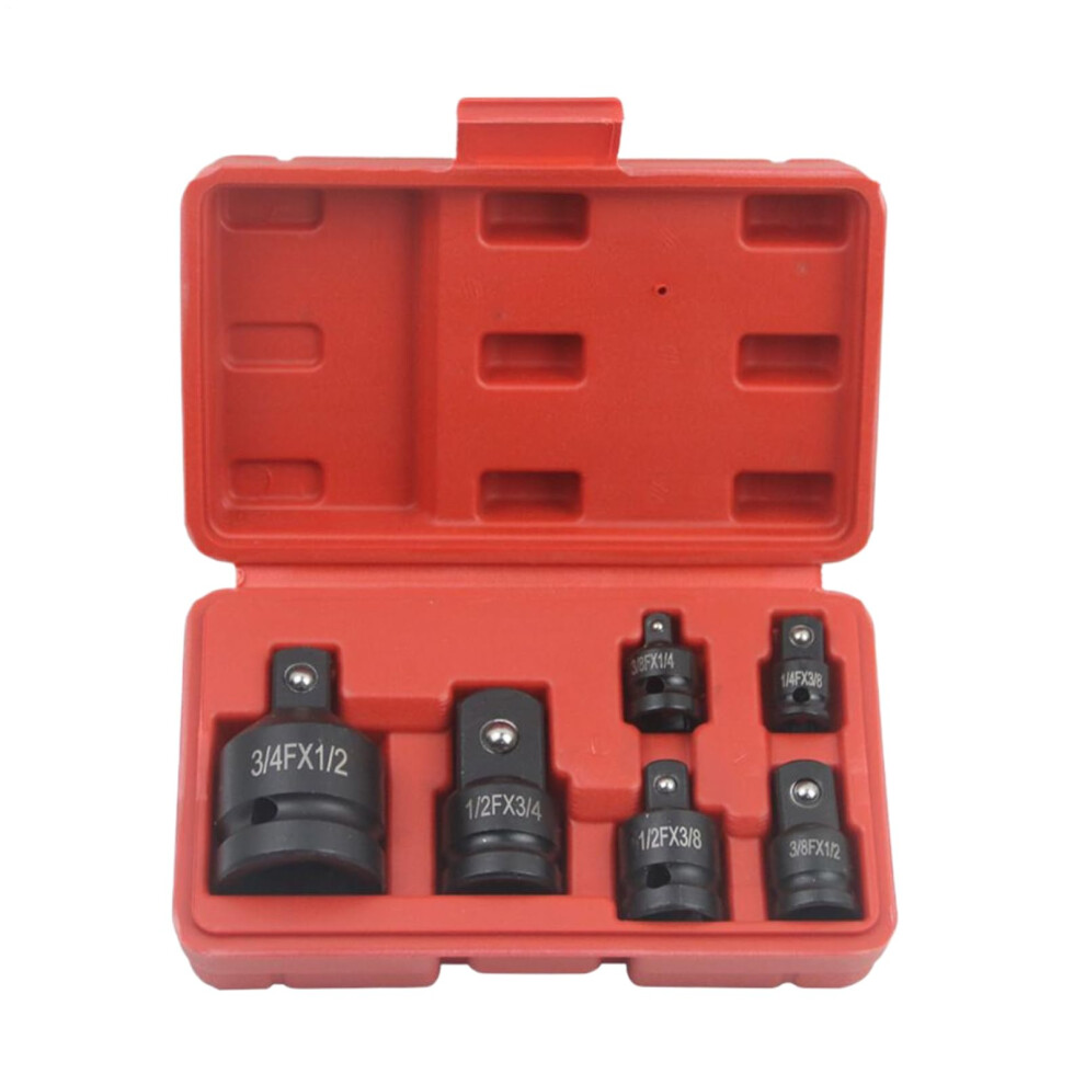 Socket Adapter Set 6-Piece Reducer And Extension Kit For Construction, Electrician, Carpentry, Home Repair 9016109307453