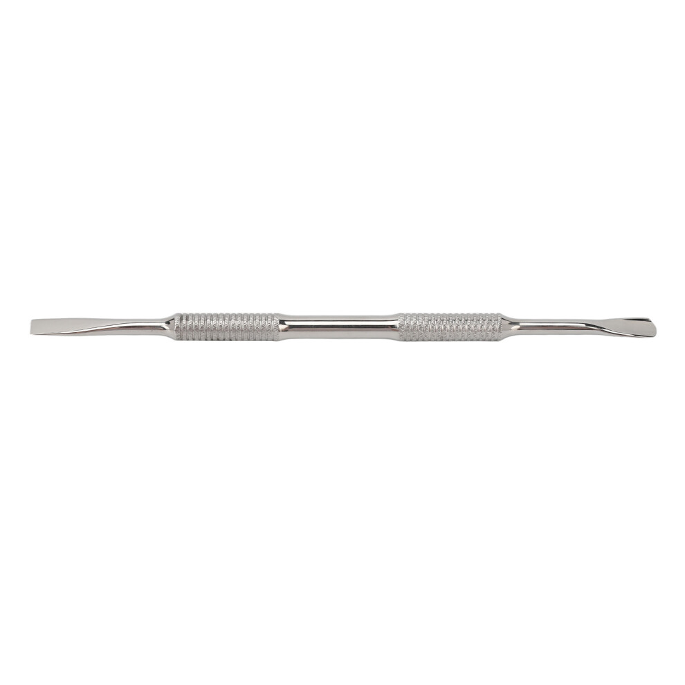 Stainless Steel Dual Ended Nail Cuticle Pusher & Remover Tool