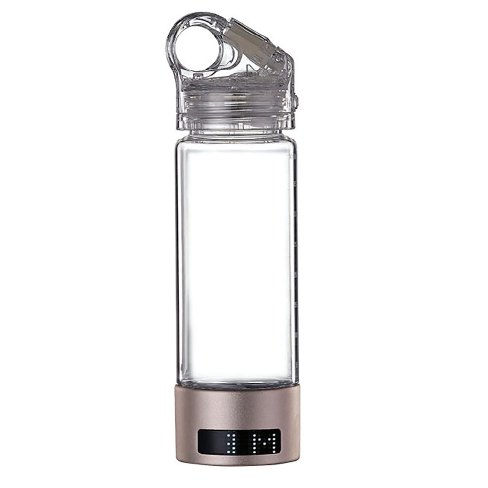 Hydrogen Water Bottle 400 Ml Led Screen Hydrogen Rich Water Ionizer Generator Alkaline 3 Minutes 6 Minutes 1000-1400 Ppb 9393856216567