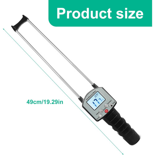 Portable Tester for Forage Digital Meter Realtime Double Probe Reading Accurate Reading 2