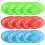 12Pcs Reusable Round Fruit Baskets For Kitchen Bread Chips Food 7