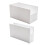 2Pcs Cabinet Storage Boxes Plastic Tableware Holder Kitchen Organizer 1