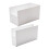2Pcs Cabinet Storage Boxes Plastic Tableware Holder Kitchen Organizer 10