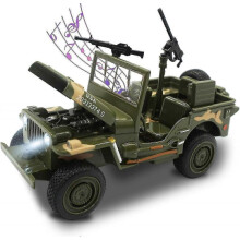 (Off-Road) Military Truck Army Armored Model Car Treatment Transport Vehicle Metal Diecast Toy With Lights And Sounds
