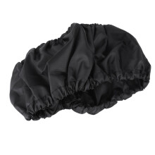 Verstellbare schwarze Radschutzabdeckungen für Kinderwagen – 4er Pack