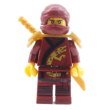 (B3) NINJAGO Legacy Mini Figure - Ninja Lloyd with Sword (Golden Ninja) 71781