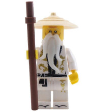 (B7) NINJAGO Legacy Mini Figure - Ninja Lloyd with Sword (Golden Ninja) 71781