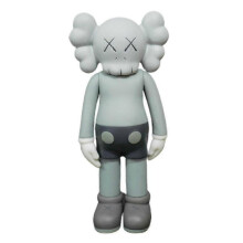 (Grey) Kaws Figures Toy Minifigures Collectible Model Doll Toys Table Decoration Shelf Ornaments Gift