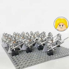 (James Lannister - Silver) 21 X Lord of the Rings Dewarf Gondor Rohan Minifigures Toy 25-26s