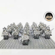 (Marintland Silver) 21 X Lord of the Rings Dewarf Gondor Rohan Minifigures Toy 25-26s