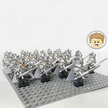 (Sir Mandenmoor - Silver) 21 X Lord of the Rings Dewarf Gondor Rohan Minifigures Toy 25-26s