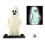 (1 Pcs, A) Halloween Series Building Blocks Luminous Smiling Ghost Model Action Figures 1