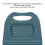 Durable Plastic Washboard with Handle and Soap Holder - Blue 6
