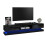 Creative Furniture Bloom 180cm TV Unit LED - Black Gloss Doors 6