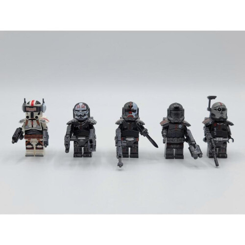 Star Wars Bad Batch Custom Minifigure 5-Pack 2