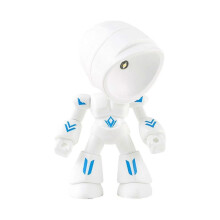 (White) Creative gifts DIY night light cartoon villain desktop ornaments mini desk lamp heroes police night light