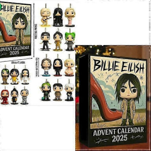 Billie Eilish Advent Calendar Blind Box Christmas Gift 1